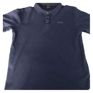 BOSS : Navy Polo Size M